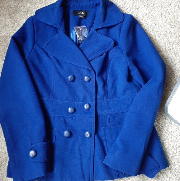 Forever 21 Jackets & Coats | Forever 2 Pea Coat Size Large | Poshmark